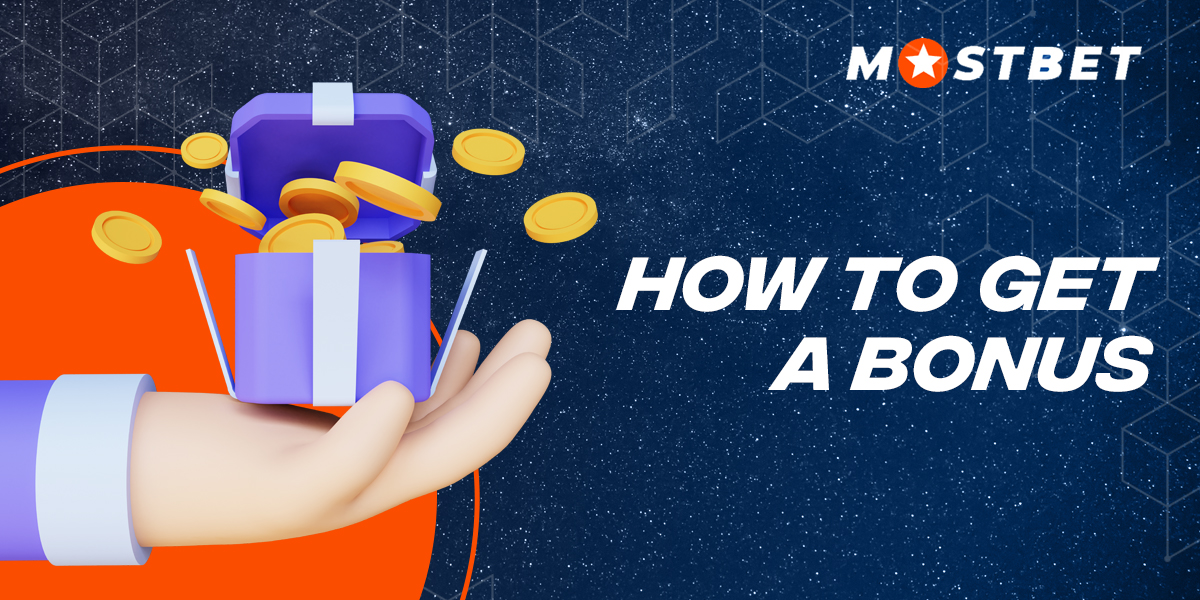 Step by step instructions for MostBet bonuses 
