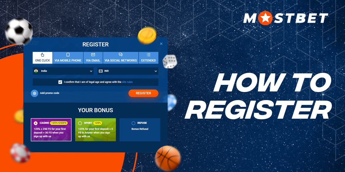Registration process at MostBet for Bangladeshi users step by step
