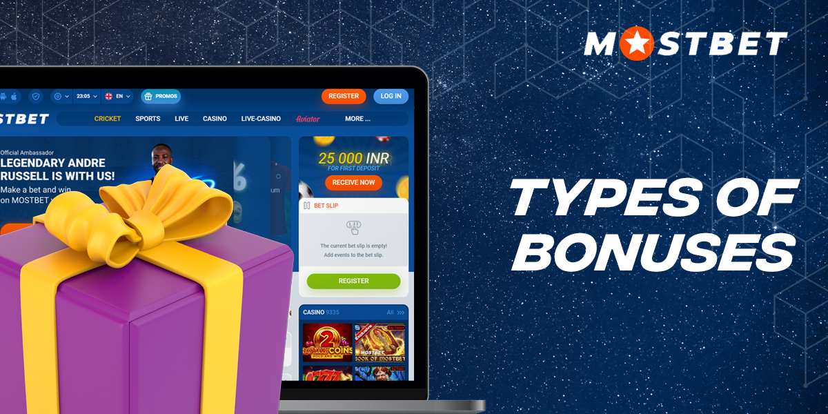 What types of bonuses are available to MostBet users from Bangladesh
