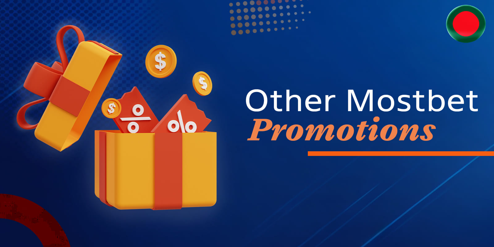 All promotions from Mostbet